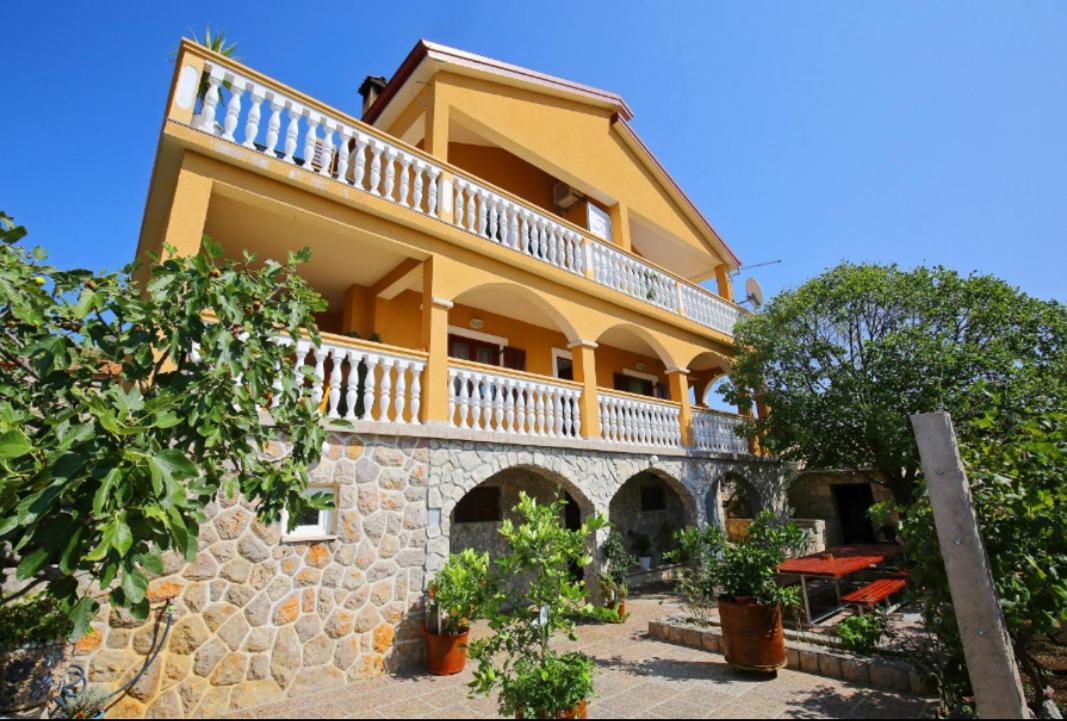 Apartmani Mirjana Tribanj Kruscica Bagian luar foto